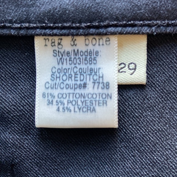 Rag& Bone coated Leggings - Picture 4 of 6